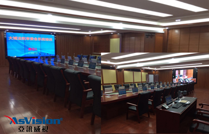 為某企業單位打造無紙化多媒體會議系統