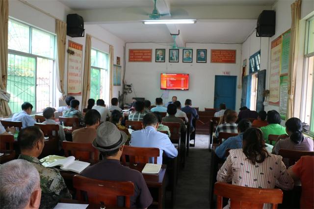以黨建為引領守護平安家園