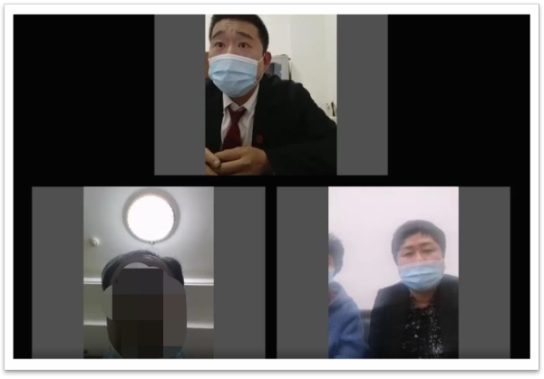 蛟河法院：跨域遠程視頻調解、一次性解紛